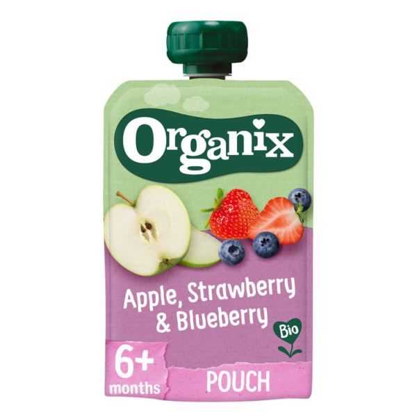 Pouches - Apple, Strawberry, Blueberry