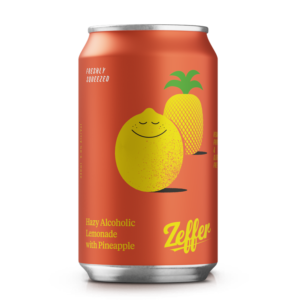 Hazy Alcoholic Lemonade with Pineapple